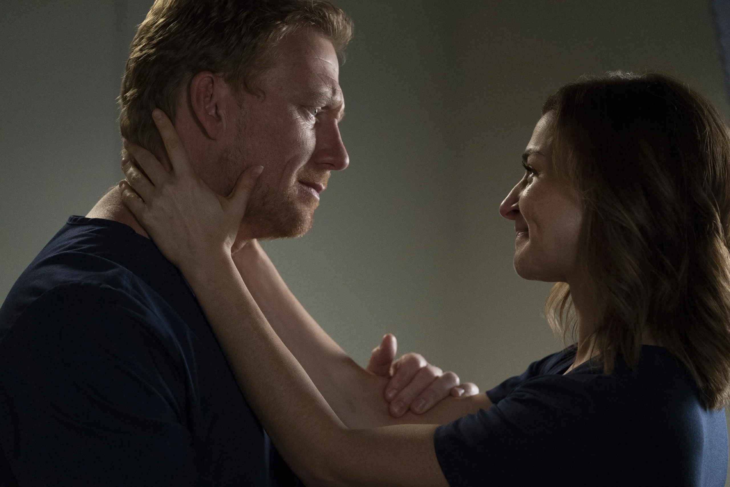 Owen Hunt and Cristina Yang